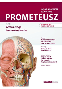 Prometeusz Atlas anatomii człowieka Tom III Mianownictwo angielskie i polskie