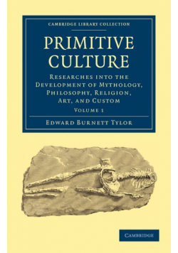 Primitive Culture, Volume 1