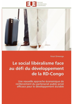 Le social libéralisme face au défi du développement de la rd-congo
