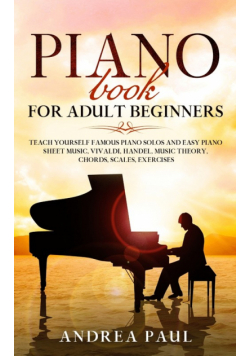 Piano Book For Adult Beginners