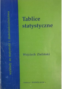 Tablice statystyczne