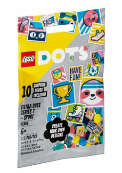 LEGO(R) DOTS 41958 Dodatki DOTS - seria 7: sport