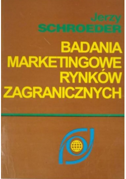 Badania marketingowe rynków zagranicznych