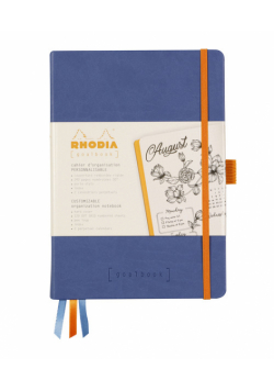 Notes Rhodia Rhodiarama Goalbook sapphire A5 w kropki Hardcover