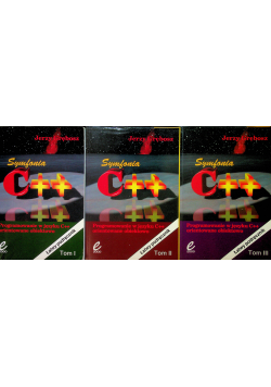Symfonia C ++ 3 tomy
