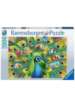 Puzzle 2000 Pawia Kraina