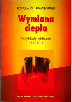 Wymiana ciepła Przykłady obliczeń i zadania