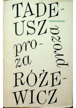 Różewicz Proza
