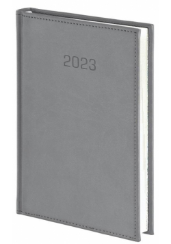 Kalendarz 2023 A4 Tygodniowy Vivella szary