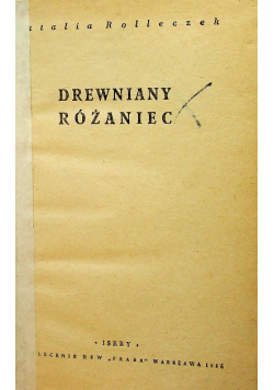 Drewniany różaniec