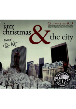 Jazz Christmas and the city 63 utwory na 4 CD Nowa