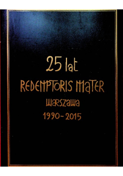 25 lat redemptoris mater