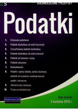 Ujednolicone przepisy Podatki