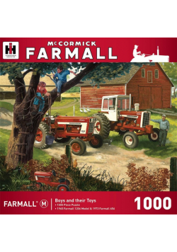 Puzzle 1000 Zabawa na farmie