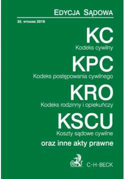 Kodeks cywilny Kodeks postępowania cywilnego Kodeks rodzinny i opiekuńczy Koszty sądowe cywilne
