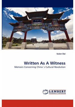 Written As A Witness