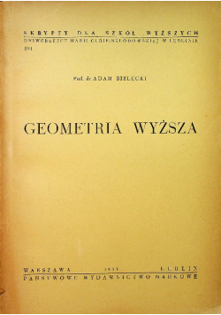Geometria wyższa