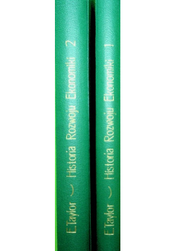 Historia rozwoju ekonomii Tom I i II