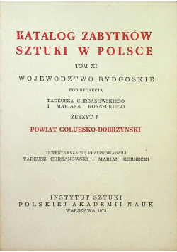 Katalog zabytków sztuki w Polsce Tom XI Zeszyt 6