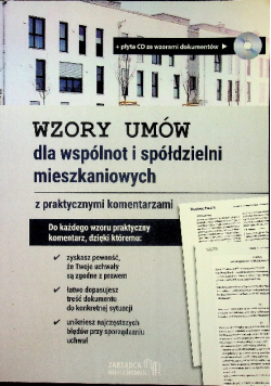Wzory umów dla wspólnot i spółdzielni mieszkaniowych z CD