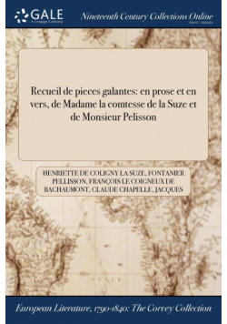 Recueil de pieces galantes