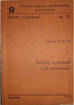 Materiały wybuchowe