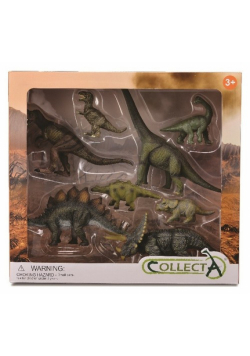 Zestaw 8 figurek dinozaurów