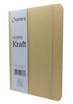 Notes A5 Kratka Kraft ANTRA