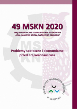 Problemy społeczne i ekonomiczne przed erą koronawirusa