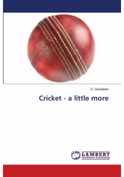 Cricket - a little more