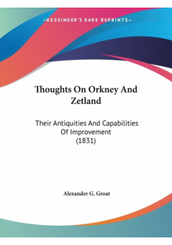 Thoughts On Orkney And Zetland