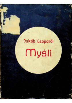 Leopardi Myśli 1909 r.