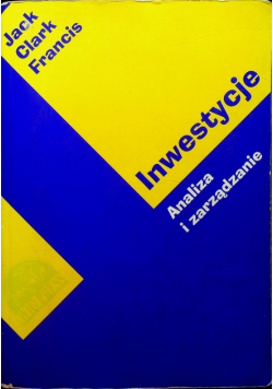 Inwestycje  Analiza i zarządzanie