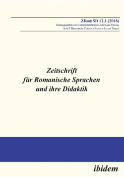 Zeitschrift für Romanische Sprachen und ihre Didaktik. Heft 12.1
