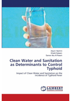Clean Water and Sanitation as Determinants to Control Typhoid