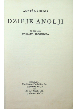 Dzieje Anglji 1947 r.