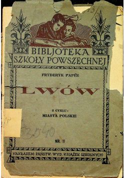 Lwów Nr 11 1933 r