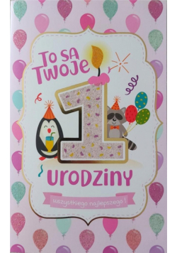 Karnet Roczek dziewczynka 2K - 025