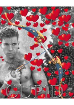 cupid Valentine's  mega  blank coloring book