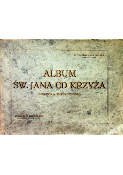Album Św Jana od Krzyża 1929 r