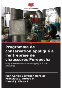 Programme de conservation appliqué à l'entreprise de chaussures Purepecha