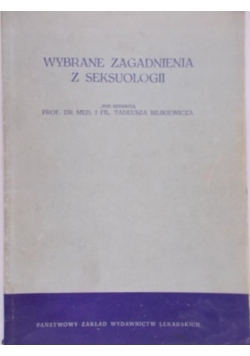 Wybrane zagadnienia z seksuologii