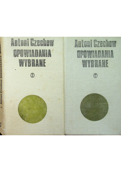 Czechow Opowiadania wybrane 2 tomy