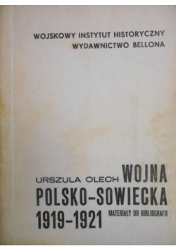 Wojna Polsko-Sowiecka 1919-1921