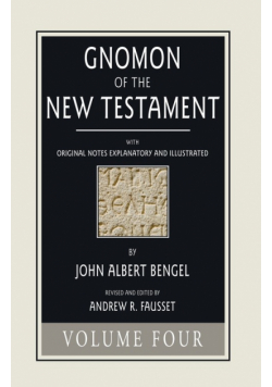 Gnomon of the New Testament, Volume 4
