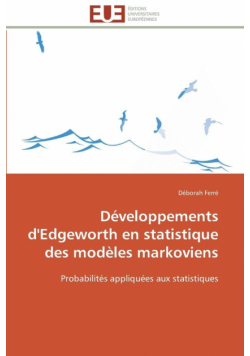 Développements d'edgeworth en statistique des modèles markoviens