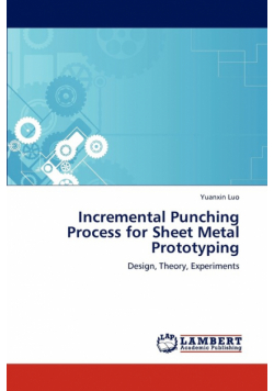 Incremental Punching Process for Sheet Metal Prototyping