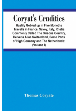 Coryat'S Crudities