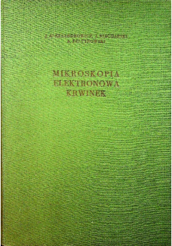 Mikroskopia elektronowa krwinek