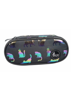 Saszetka piórnik Holo Effect Ultraviolet Cats Hash